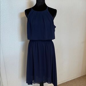 Maurices Navy Sleeveless Midi Dress